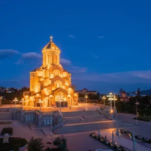 Holy Trinity Cathedral Tsminda Sameba Print Holy Trinity Cathedral Tsminda Sameba Print