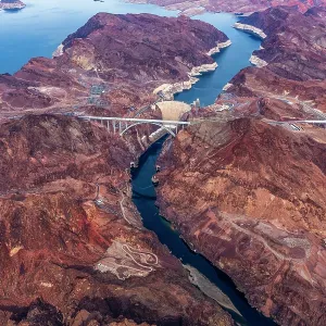 Hoover Dam Aerial Hoover Dam Aerial