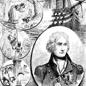 Horatio Nelson - Victorian Illustration