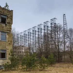 Horizon Radar Station Arc Duga Print Horizon Radar Station Arc Duga Print