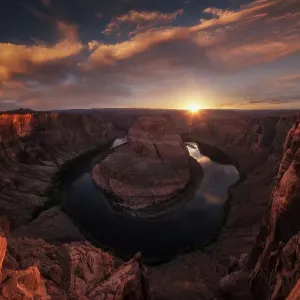 Horseshoe Bend Sunset Horseshoe Bend Sunset