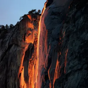 Ultimate Earth Prints Collection: ‘Horsetail Firefall’, Yosemite