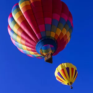 Hot Air Ballooning Together, sky
