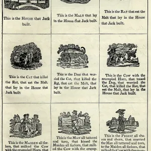This Is the House That Jack Built, British nursery rhyme This Is the House That Jack Built, British nursery rhyme