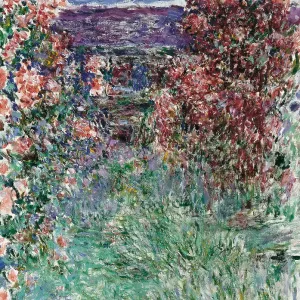The House among the Roses, 1925. Artist: Monet, Claude (1840-1926) The House among the Roses, 1925. Artist: Monet, Claude (1840-1926)