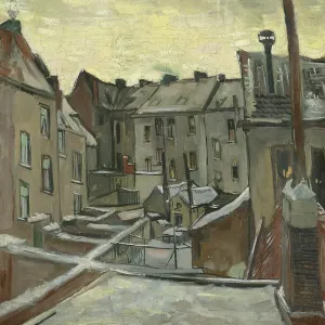 Houses seen from the back, 1885. Artist: Gogh, Vincent, van (1853-1890) Houses seen from the back, 1885. Artist: Gogh, Vincent, van (1853-1890)