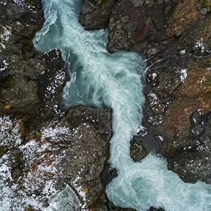 Hraunfossar waterfall, Iceland