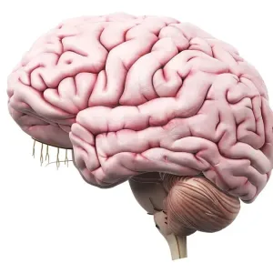 Computer Art Print of the Human Brain Computer Art Print of the Human Brain
