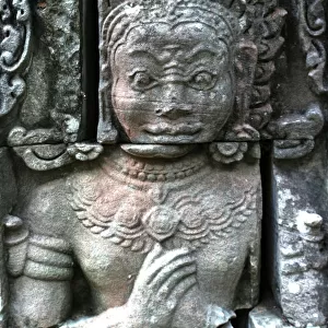 Human figure, Angkor temples