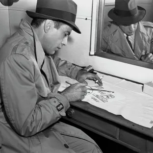 Humphrey Bogart Drawing Humphrey Bogart Drawing