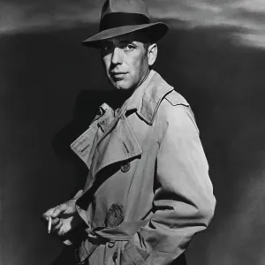 Humphrey Bogart In A Trenchcoat Humphrey Bogart In A Trenchcoat