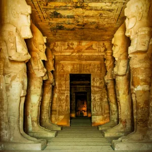 Hypostyle hall, Great Temple of Abu Simbel