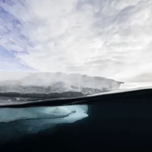 Arctic Ice Floe Edge Print Arctic Ice Floe Edge Print