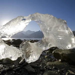 Iceberg at Sunset, Glacier Bay, Alaska