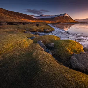 Iceland Westfjords shore line