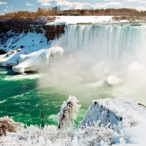 Magico Niagara di Ghiaccio. Magico Niagara di Ghiaccio.