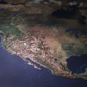 Satellite Map Print: A High-Resolution Image of Earth from Space Satellite Map Print: A High-Resolution Image of Earth from Space