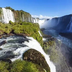 Iguacu waterfall and Devils Throat, Brazil Iguacu waterfall and Devils Throat, Brazil