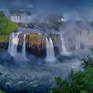 Iguazu Falls Print, Brazilian National Park Iguazu Falls Print, Brazilian National Park