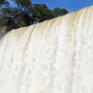 Iguazu falls view in Argentina