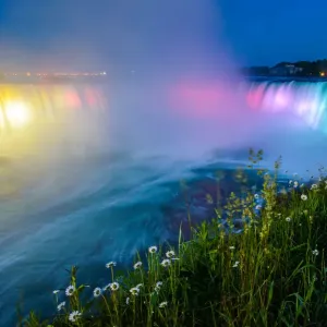 Illuminata Cascata del Niagara Illuminata Cascata del Niagara