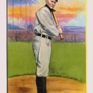 Illustrated Portrait Of Ty Cobb