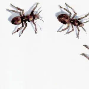 Illustration of five ants mentioned in proverbs Illustration of five ants mentioned in proverbs