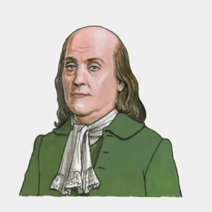 Benjamin Franklin Print