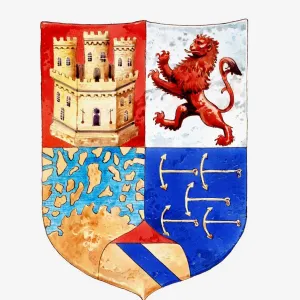 Christopher Columbus Coat of Arms Print Christopher Columbus Coat of Arms Print