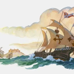 Christopher Columbus Ship Santa Maria Print Christopher Columbus Ship Santa Maria Print