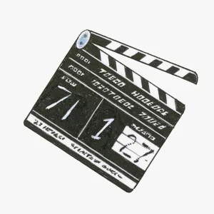 Illustration of clapperboard