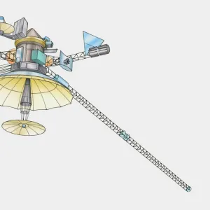 Illustration of Galileo Probe