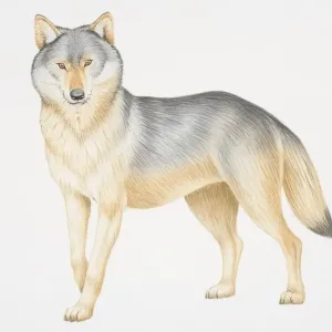 Grey Wolf Print Grey Wolf Print