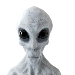 Illustration of a humanoid alien Illustration of a humanoid alien
