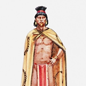 Illustration of Pipiltin nobleman