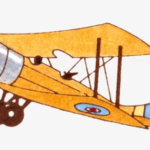 Illustration of Sopwith 1 1 / 2 Strutter, 1st World War biplane