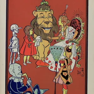 Illustration From The Wizard Of Oz Illustration From The Wizard Of Oz