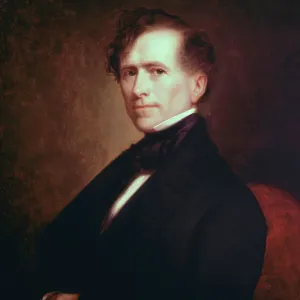 Illustrative Portrait of President Franklin Pierce Illustrative Portrait of President Franklin Pierce