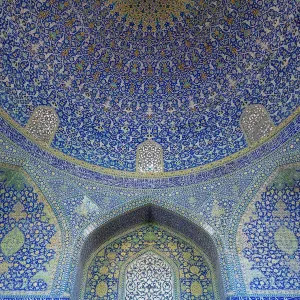 Imam mosque blue dome, Isfahan, Iran Imam mosque blue dome, Isfahan, Iran