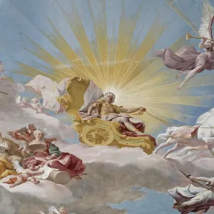 Imperial Staircase, ceiling painting