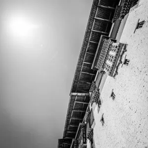 Rinpung Dzong Print - Fortress on a Heap of Jewels