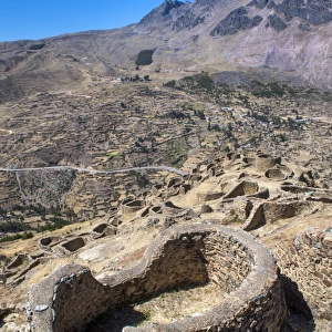 Inca Ruins at Ankasmarka, Peru