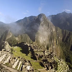 IncaA┼¢s sacred city, Machu Pichu, Peru