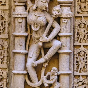 India, Gujarat, Patan, Rani-Ki Vav stepwell