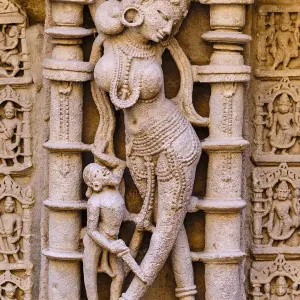 India, Gujarat, Patan, Rani-Ki Vav stepwell