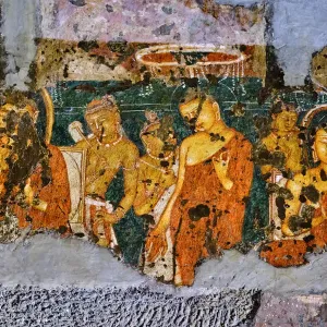 Ajanta Cave 10 Print, India