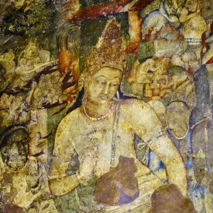 India, Maharashtra, Ajanta cave temple India, Maharashtra, Ajanta cave temple