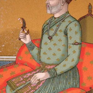 Indian man of the court of the Mughal emperor Indian man of the court of the Mughal emperor