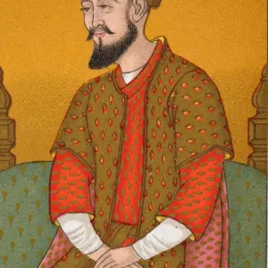 Indian man of the court of the Mughal emperor Indian man of the court of the Mughal emperor