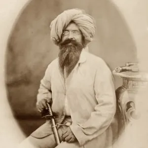 Indian Soldier Colonel Brayzier Print Indian Soldier Colonel Brayzier Print